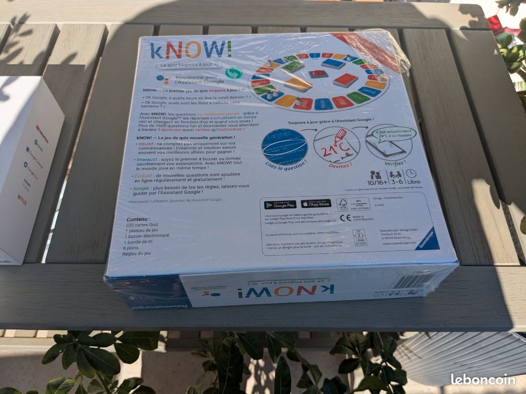Jeu de société Know de Ravensburger neuf sous blister (image 2)