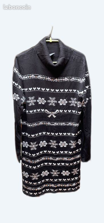 Robe noires et blanc (image 1)