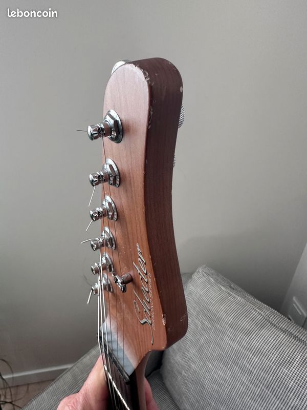 Guitare stratocaster Schecter Nick Johnston Traditional SSS Atomic Coral (image 5)