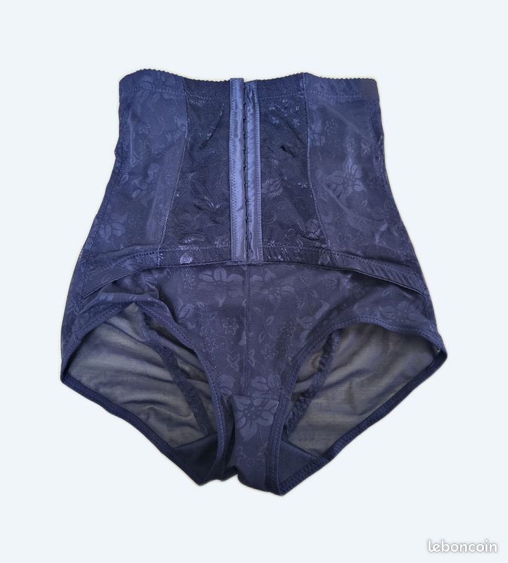 Culotte gainante noire imprimée (image 1)