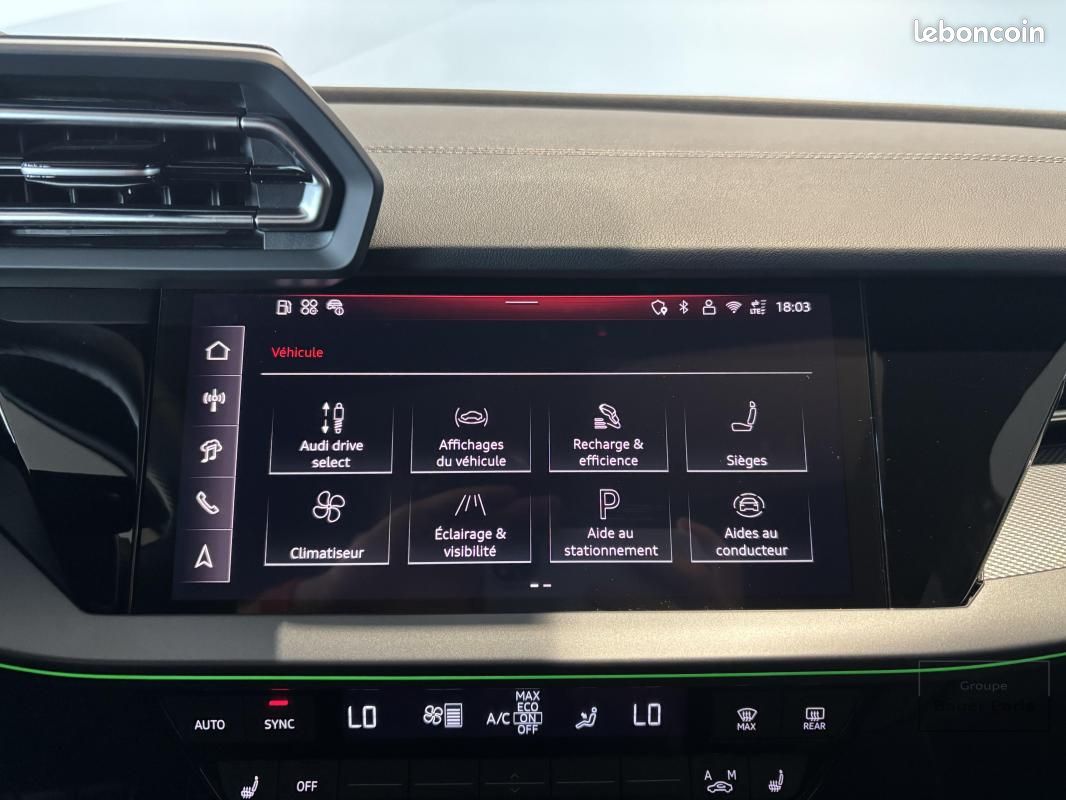 Audi A3 sportback TFSI e Hybride rechargeable 204 S tronic 6 S line (image 24)