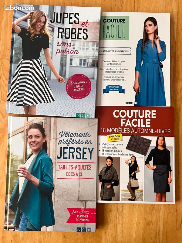 Lot de livrets et magazines de couture (image 1)