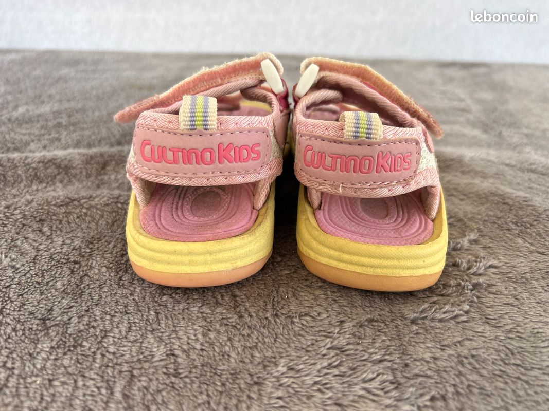 Nu-pieds rose Cultino Kids pointure 24 (image 3)