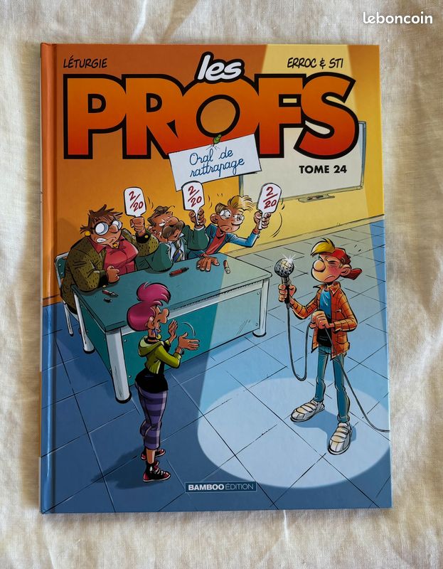 Lot 7 BD LES PROFS tome 4, 5, 23, 24, 25, 26 et Les PROFS refont l’histoire EN TRES TRES BON ETAT COMME NEUF à retirer sur Petit Havre (image 10)