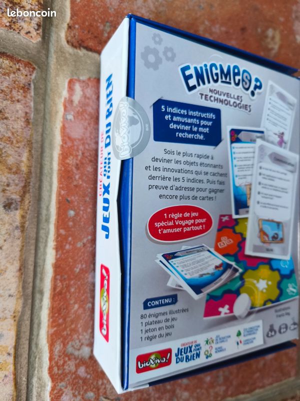 Jeu Bioviva Énigmes nouvelles technologies (image 4)