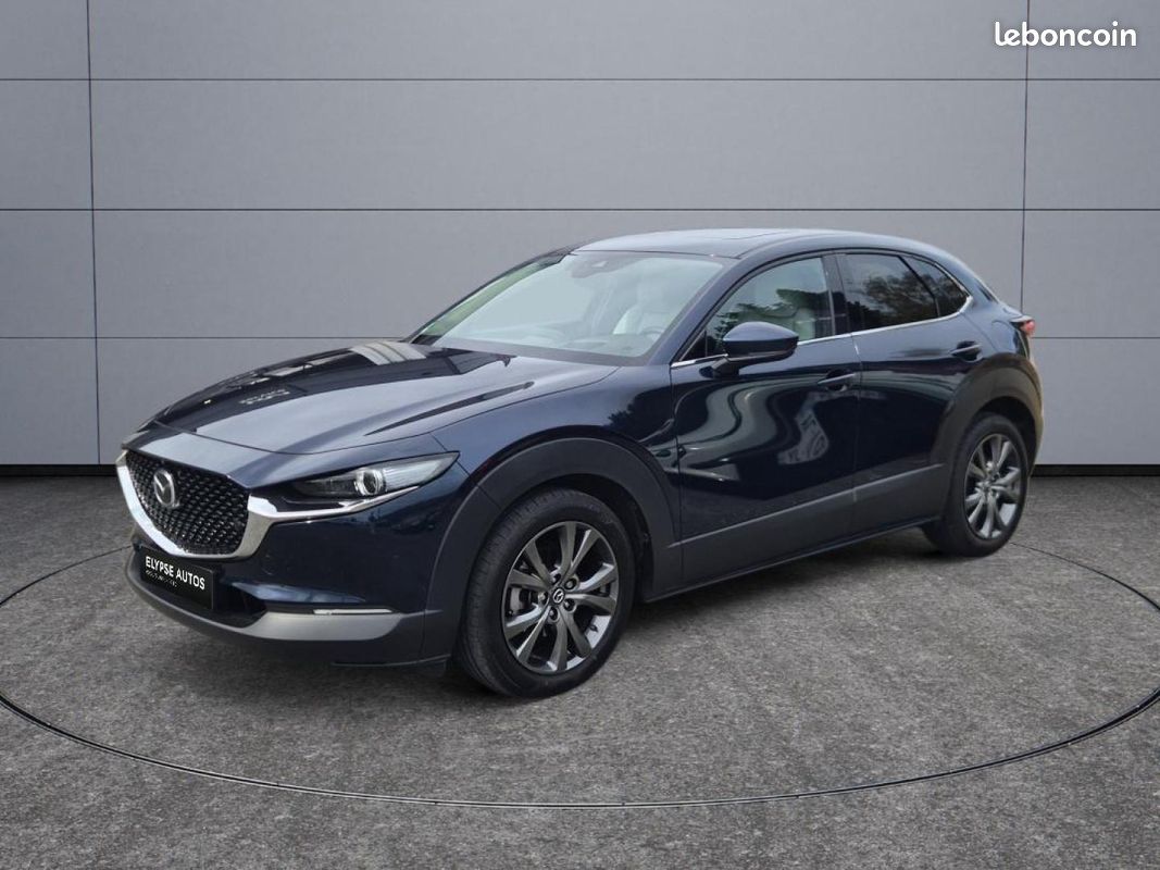 Mazda CX-30 2.0 e-SKYACTIV-X M-Hybrid 186ch 4x4 Exclusive Cuir Pure White Bose (image 1)