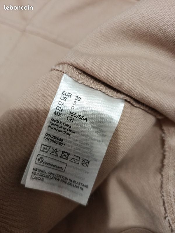 Robe Chemise Alexander Wang Beige Style Militaire - Taille 2/6, Neuve Sans étiquette, Longueur Micro Mini