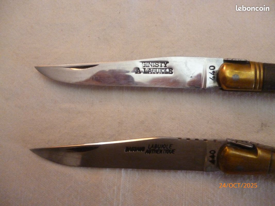 Benoit l'Artisan Couteaux Laguiole, Couteaux collectionneur, et lame - calismapo