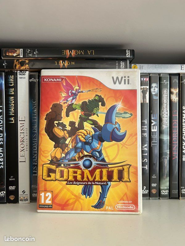 Konami Gormiti Les Seigneurs de la Nature jeu wii (image 1)