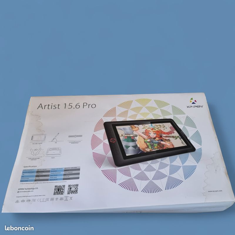 XPPen Artist 15.6 Pro Tablette graphique