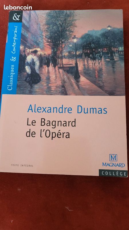 Livre Le Bagnard de l'opéra Alexandre Dumas (image 2)