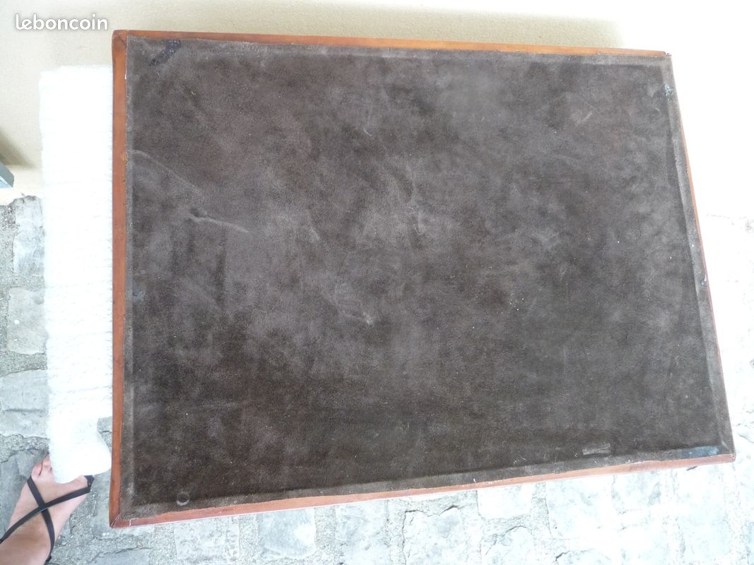 Grand sous-main de bureau en cuir (image 17)