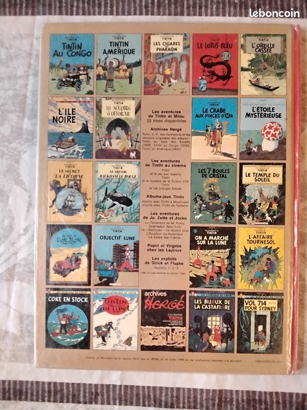 BD Tintin - Coke en stock - 1967 (image 2)