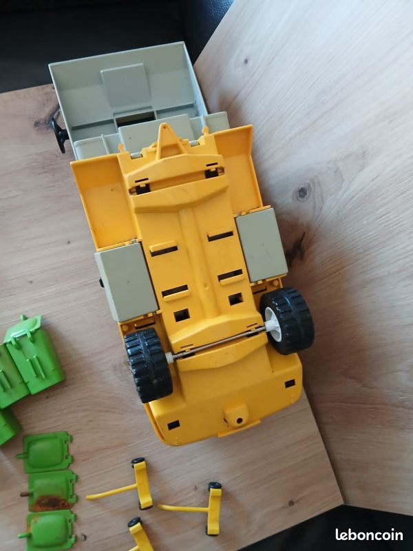 Playmobil 3780 Camion Poubelle - Boîte D'origine 1991 - Occasion Collection