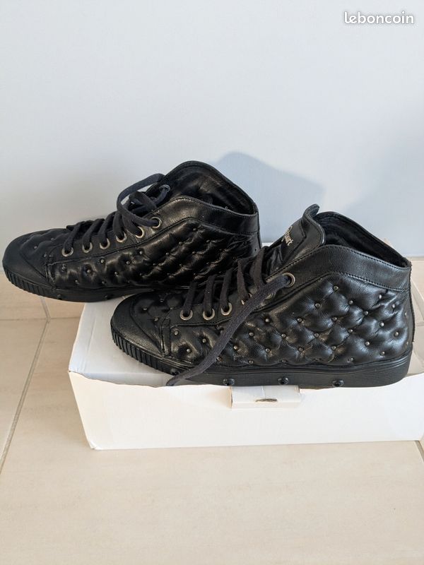 AV basket montante tout cuir SPRING COURT T41 Chaussures