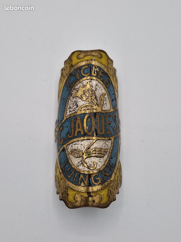 Plaque émaillée Cycles L. VACCA Avignon – Ancienne Plaque De Vélo