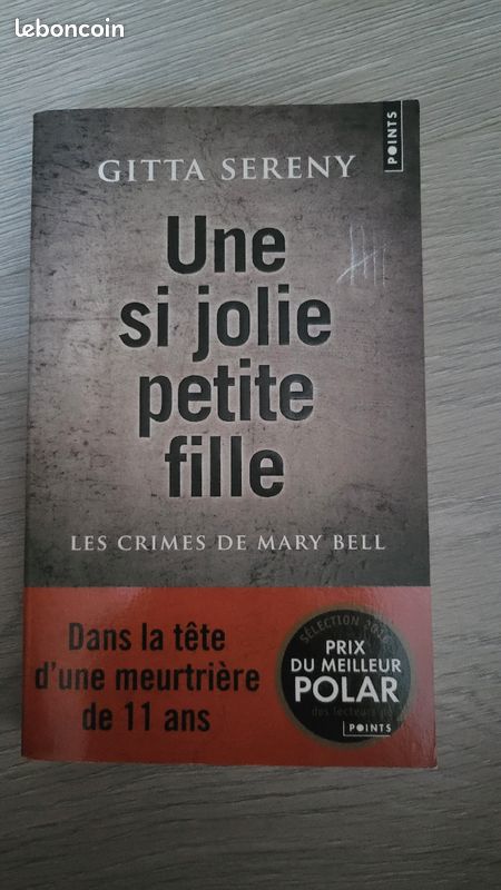 Livre Une si jolie petite fille racontant l'histoire de Mary Bell (image 1)
