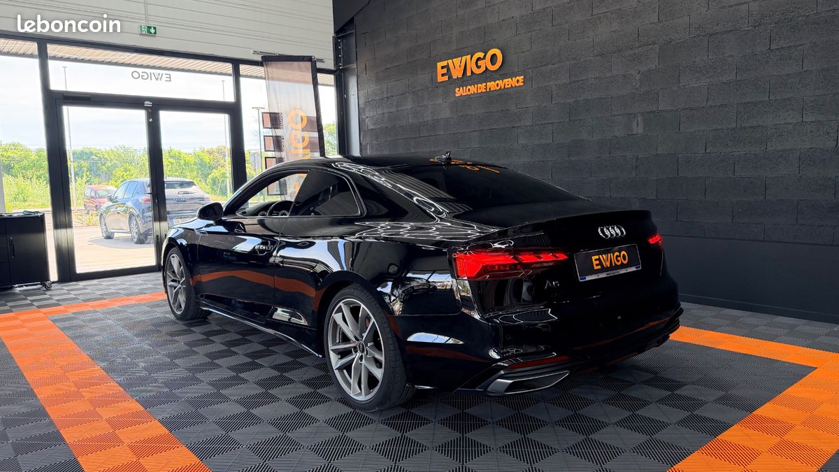 AUDI A5 COUPE 2.0 40 TFSI 205 HYBRID MHEV S-LINE BVA-APPLE CAR PLAY-GARANTIE 6 MOIs (image 14)