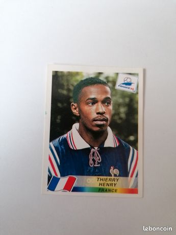 Affiche de football Thierry Henry France Arsenal impression coupe du monde vintage rétro A5 A4 A3 impression peinture - France