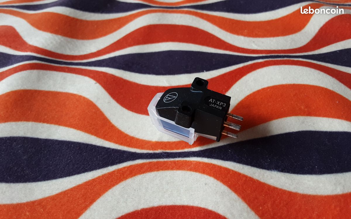 Cellule Audio-Technica AT-XP3 - Technologie Moving Iron - Universelle - Occasion Bleue