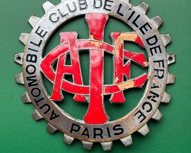 Insigne Émaillé Radiateur De Voiture Automobile / Tableau De Bord # St