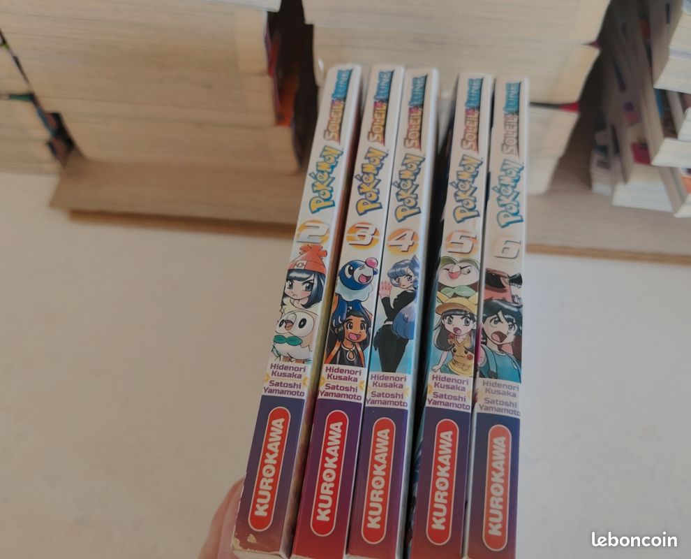 Manga Pokémon tomes 2 à 6 (image 2)