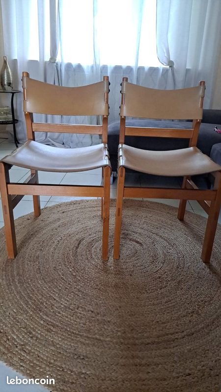 Deux chaises maison Begain (image 3)