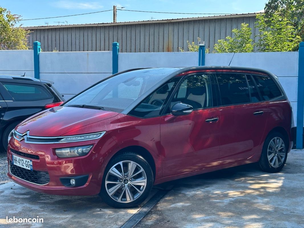 CITROËN C4 2.0 hdi 150Ch Grand Picasso / 7 places/ clim / gps/ FULL / plusieurs factures / 175000km (image 1)