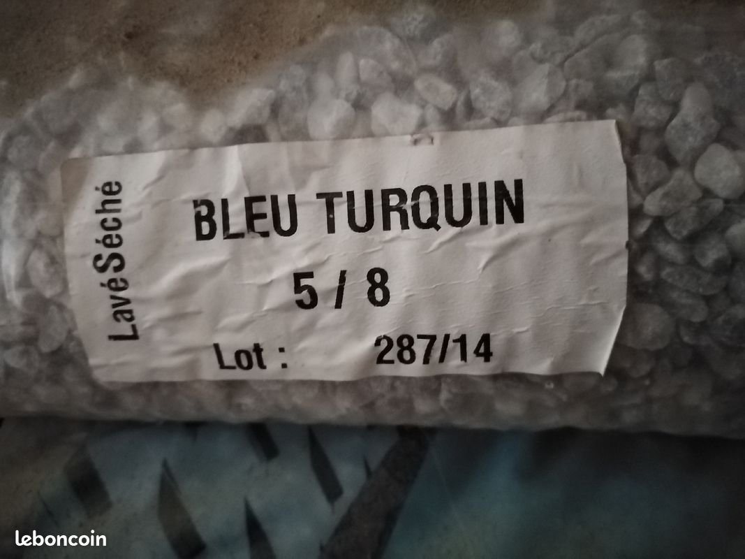 Granulat marbre bleu turquin (image 1)