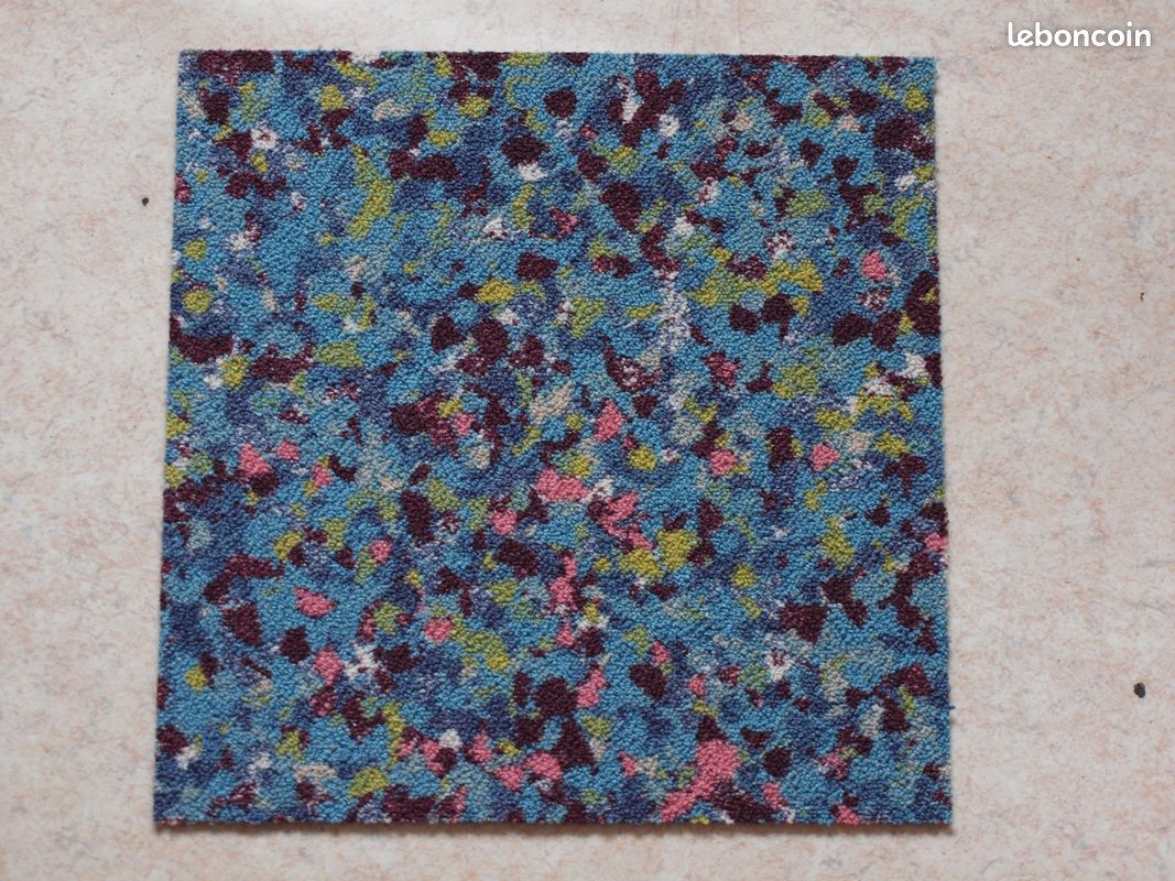Dalles moquette 48x48cm usage intensif neuve (image 1)