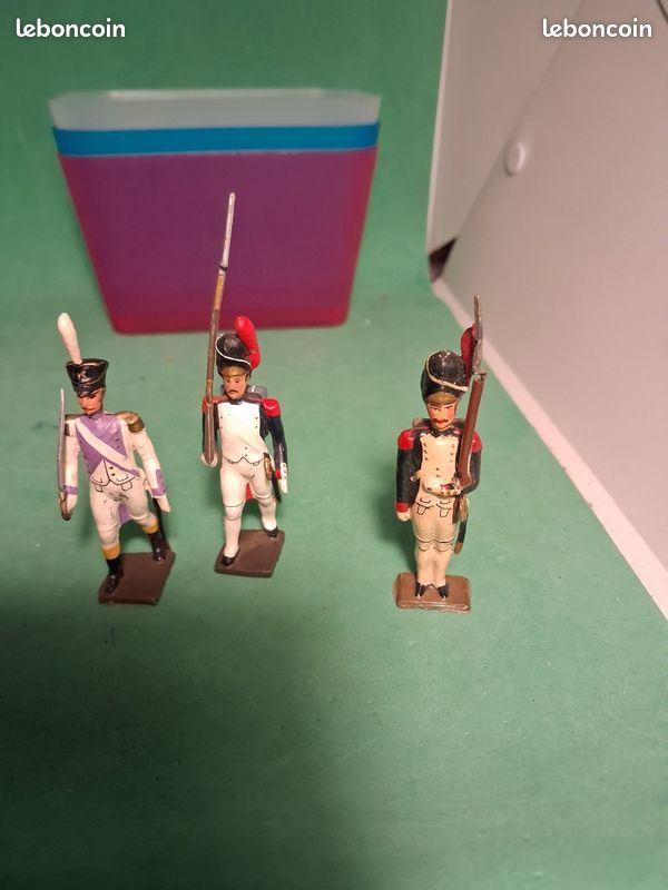 Soldat De Plomb CBG Mignot - Officier à Cheval 1er Empire - Boîte D'origine