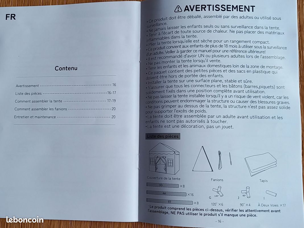 Tente enfant besrey (image 11)
