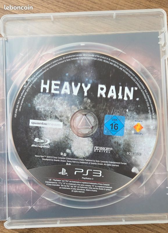 Jeu PS3 Heavy Rain (image 3)