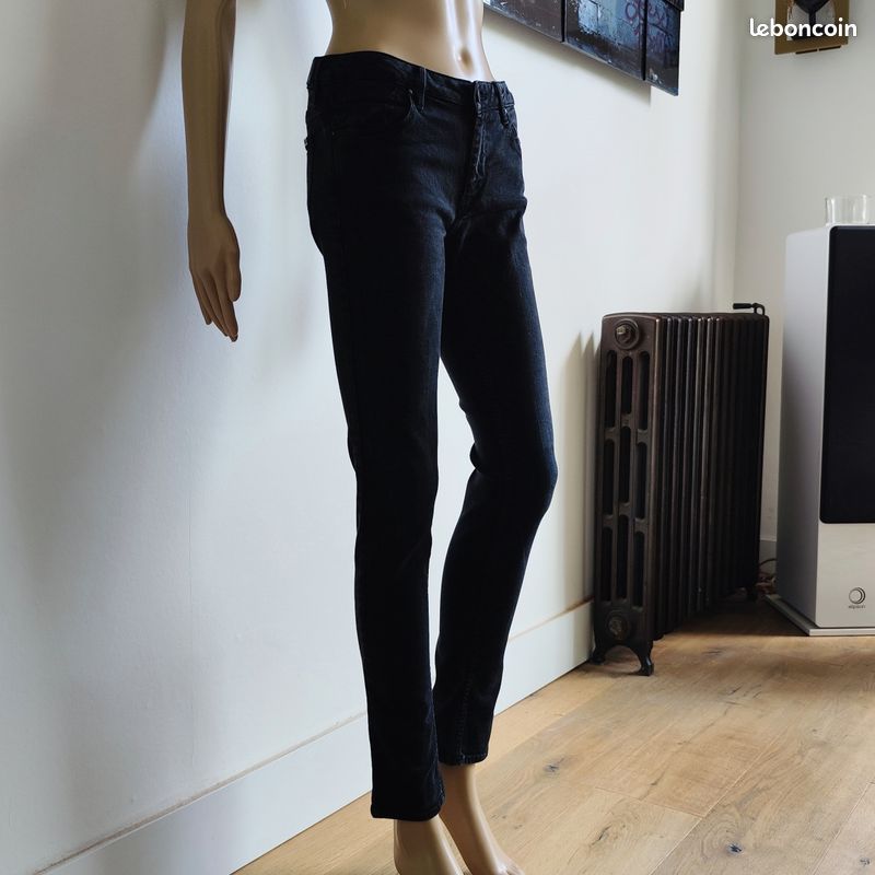 Jeans Reiko noir - Taille 29 (39) (image 3)