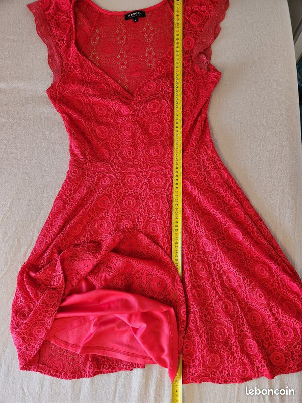 Robe rouge MORGAN taille M EU ou UK10 ou 40 (image 7)