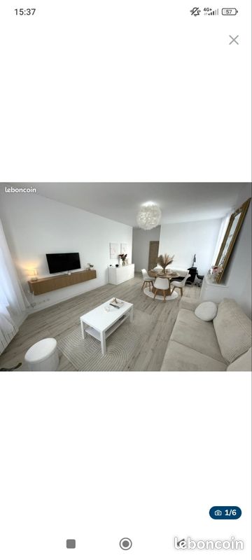 Appartement 2 pièces 58 m² · à Reims · 58 m² · 600 €