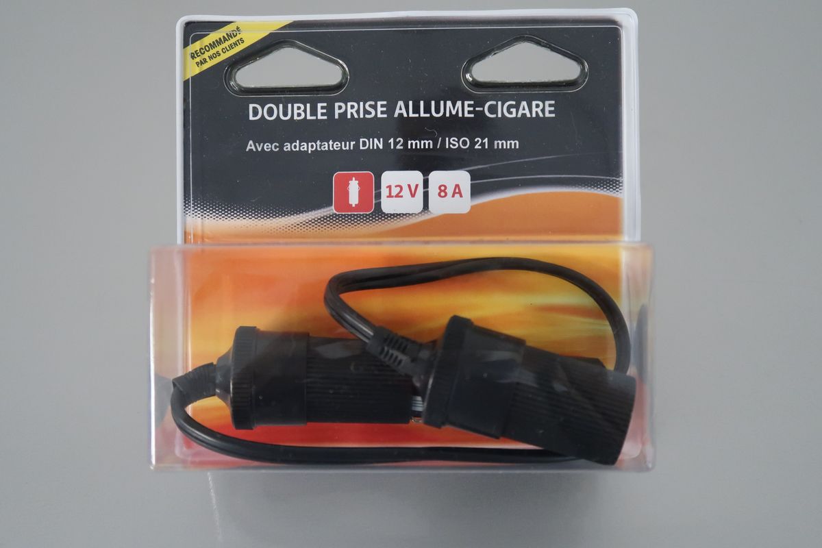 Double prise allume cigare neuve - Équipement caravaning