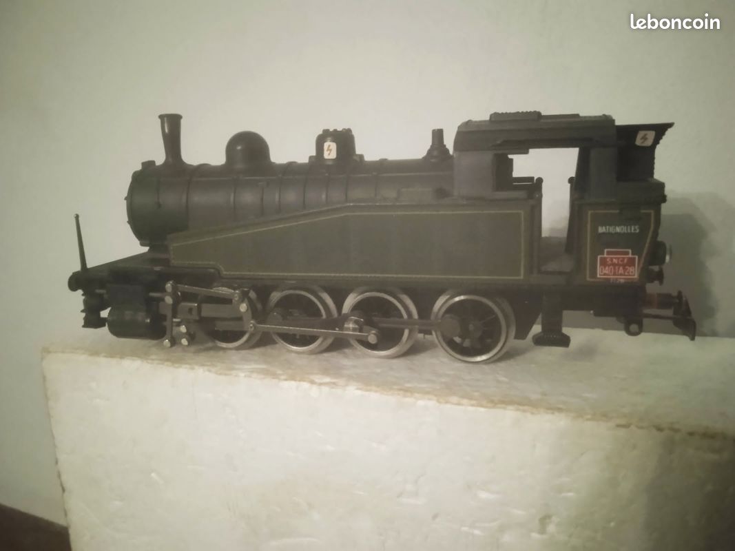 Locomotive vapeur 040 TA NOIRE JOUEF SNCF HO En Boîte RÉF 8292