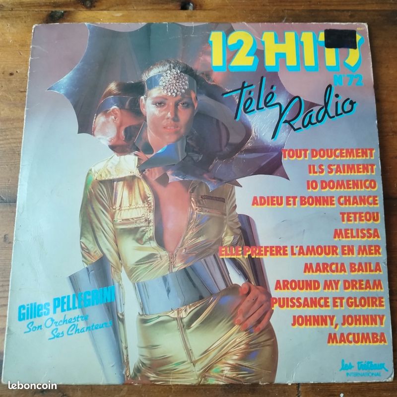 12 hits télé radio vinyle compilation n°72 (image 1)