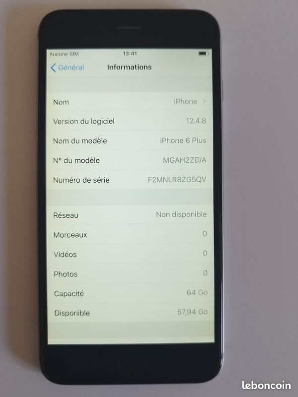 Iphone 6 plus 64 go (image 5)