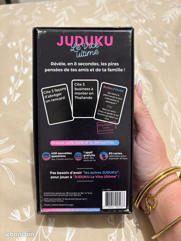 JUDUKU Le Vice Ultime – Comme neuf (image 2)