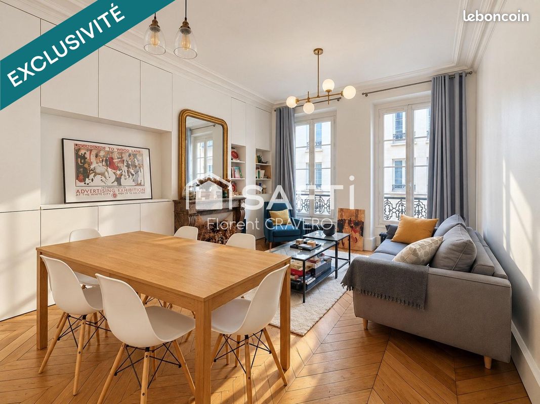 Appartement 2 pièces 43 m² · à Paris · 43 m² · 495 000 €