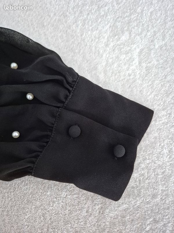 Robe Karl Lagerfeld Bleu - Manches Longues, Col Haut, Longueur Genoux, Taille 10, Neuf Avec étiquettes