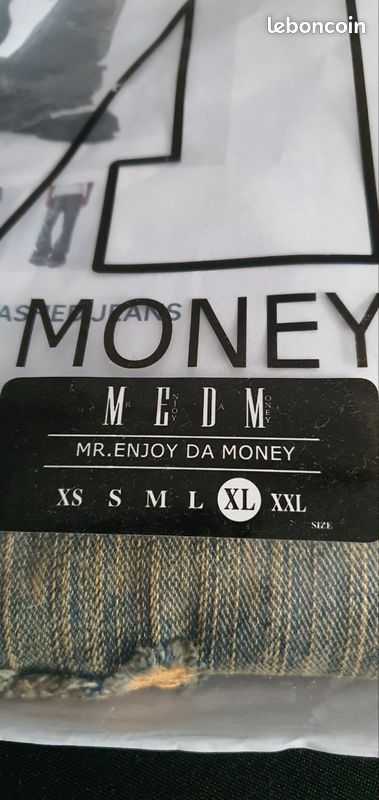 Jean " MEDM mr.Enjoy Da Money " T. XL (image 5)