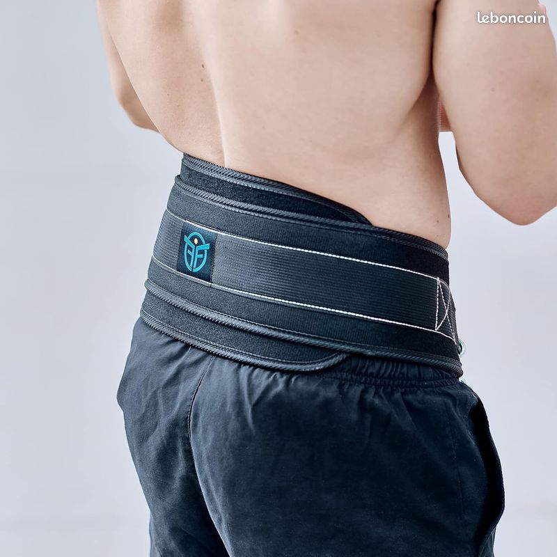 Ceinture Lestée Eric Flag - Pour Musculation, Street Workout Jusqu'à 300kg