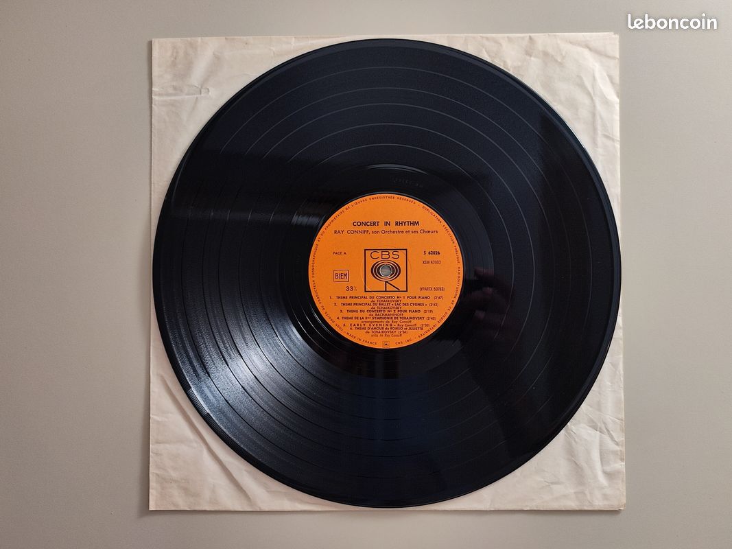 RAY CONNIFF concert in rhythm ~ French 33 tours/RPM LP 12" (BIEM) (image 3)