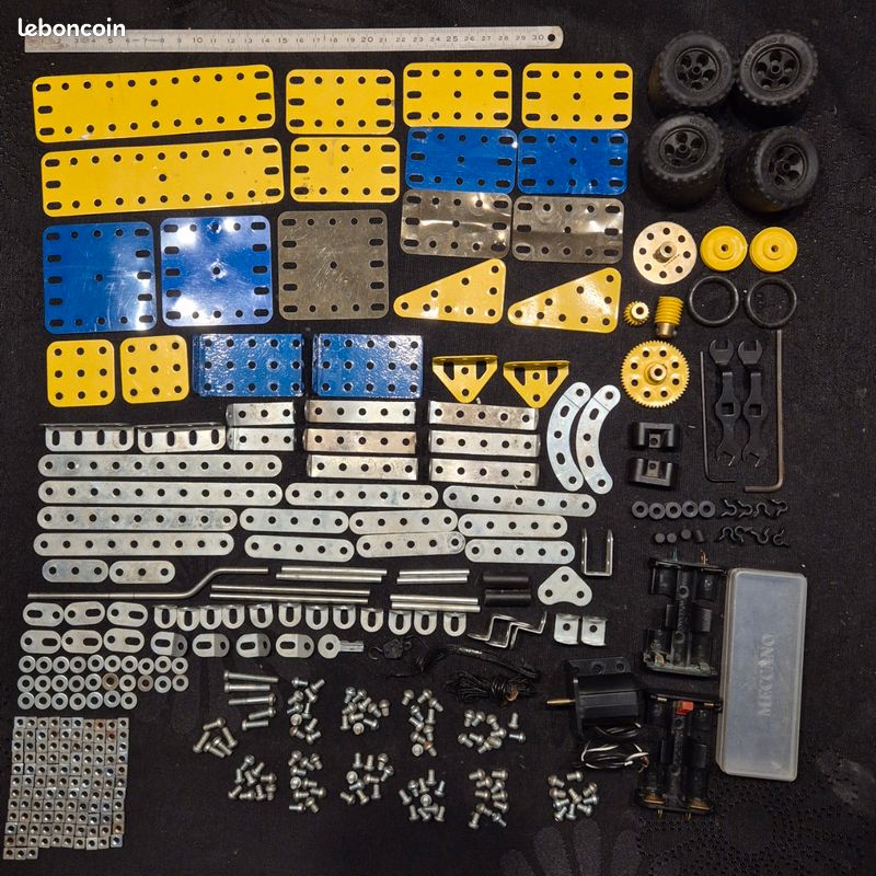Meccano n°2 Jeune ingénieur et n°3 Les Véhicules Routiers