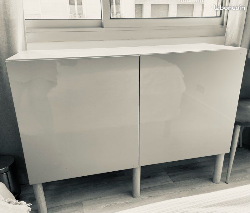 Commode IKEA couleur taupe (image 1)