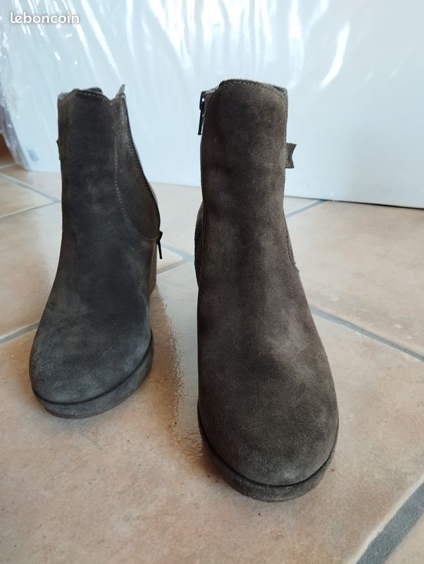 Bottine Camper marron cuir taille 38 (image 4)