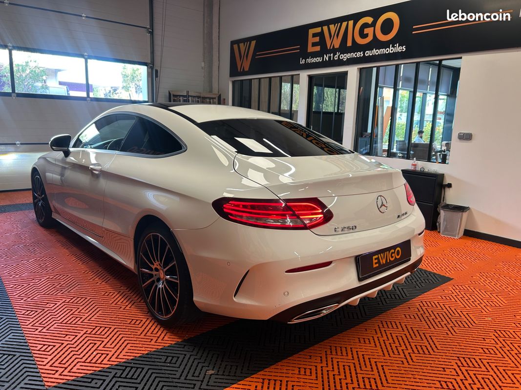 Mercedes-benz classe c coupe 1.6 180 155 sport pack toit panoramique ouvrant (image 5)